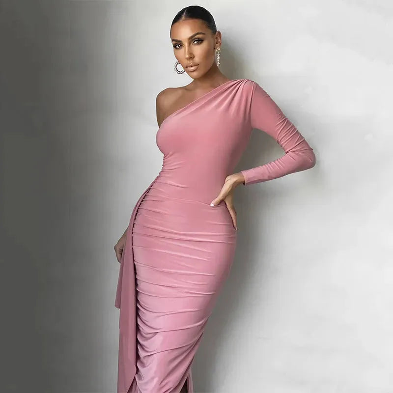 Fashion Design,Pleated Skirt, Long-Sleeved Dress - Bellarte Enchanté Fashion Design,Pleated Skirt, Long-Sleeved Dress